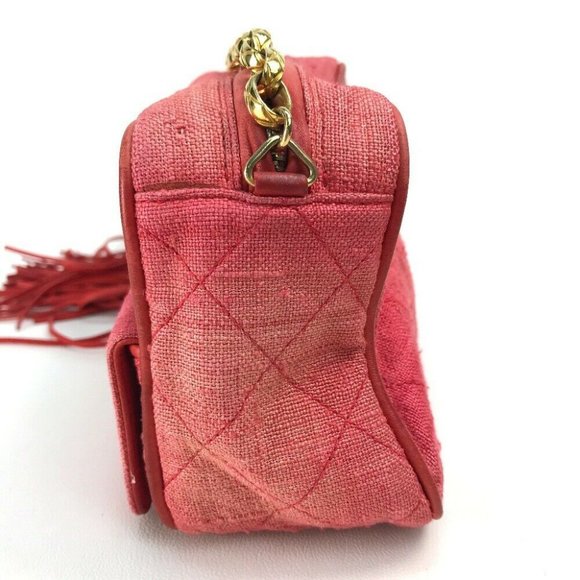 AUTHENTIC CHANEL Fringe tassel Shoulder Bag - Picture 3 of 10